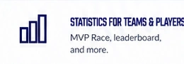 Statistics for Teams and Players