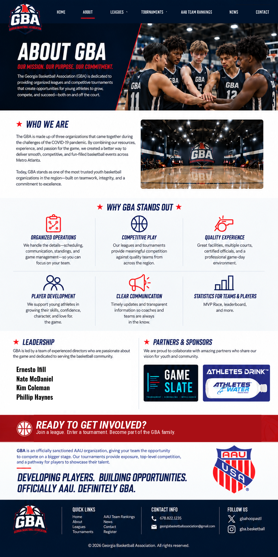 About GBA design