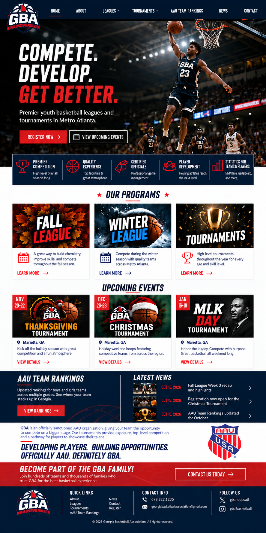 Georgia Basketball Association | Home design